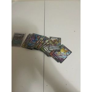 20+ Japanese & 1 Korean Pokémon Holo Cards - EX/V - NM with Sleeve Protection